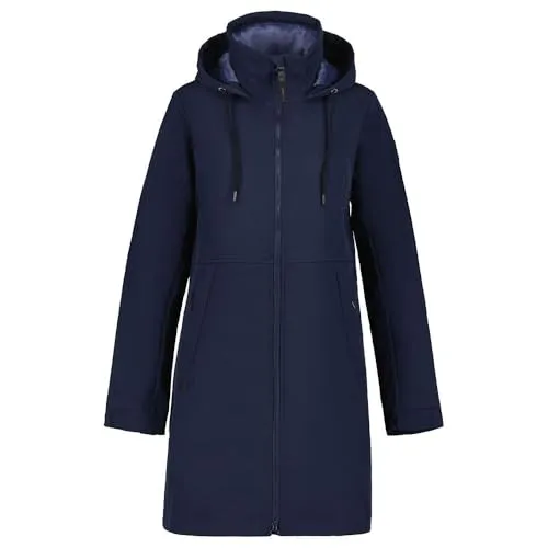 Icepeak Agaram Softshell Damen - 36 - Funktionsjacke für Damen, winddicht und atmungsaktiv, ideal für Outdoor-Aktivitäten bei wechselhaftem Wetter.