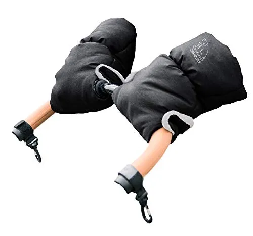 Eisbärchen Handwärmer Kinderwagenmuff Universalgröße (GM grau-meliert)