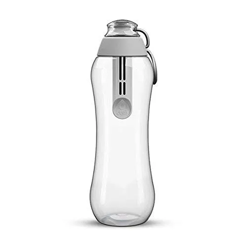 Filtered Water Bottle Dafi Wasserflasche, gefiltert, 0,5 l, Grau