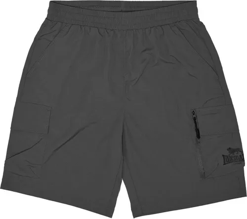 Lonsdale Trainingsshorts Kimmerston grau 3XL - Bequeme Trainingsshorts aus 100% Polyamid in Anthrazit. Ideal für sportliche Aktivitäten und den Alltag, bieten sie optimale Bewegungsfreiheit und ein modernes Design.