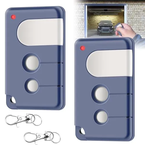 Stück Garagentoröffner: Garage Handsender Kompatibel mit Chamberlain 84335EML,84333E,94333E,Garagenöffner Handsender, Fernbedienung Garagentor, 433,92MHz Garage Fernbedienung Handset für ML500/700 2
