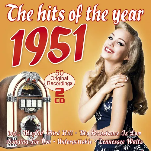 CD The Hits Of The Year 1951 Doppel CD (K61)