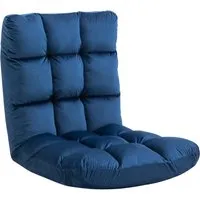 Homcom Bodenstuhl Blau