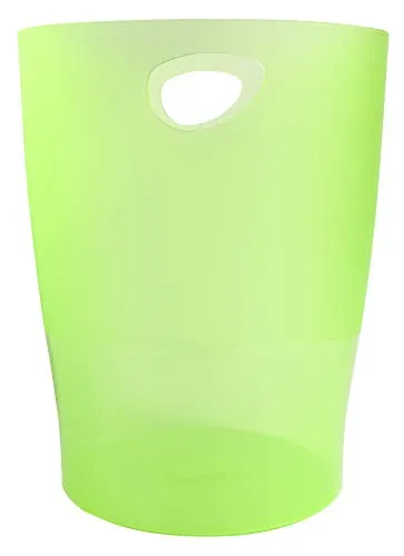 Exacompta 45397D ECOBIN Papierkorb 8er Pack - Haushaltszubehör: Eleganter und robuster Papierkorb mit 15 Litern Fassungsvermögen und praktischen Griffen, ideal für ein modernes Zuhause.