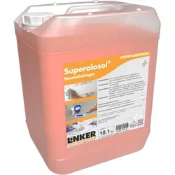 Linker Superalosol Neutralreiniger 083-10 - 10,1 Liter Kanister - Reinigungsmittel mit hervorragender Formel, entfernt Schmutz mühelos und ist pH-neutral, ideal für verschiedene Oberflächen.