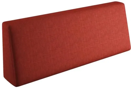 sunnypillow Palettenkissen Rot 120x40x20/10cm in rot von sunnypillow