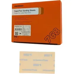 Sandwox 768 Superfine Schleifbögen 85x140mm K1200 | 50 Stk.