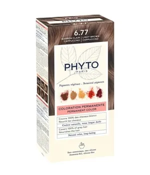 PHYTO PARIS PHYTOCOLOR Haarfarbe 6.77 Hellbraun Cappuccino