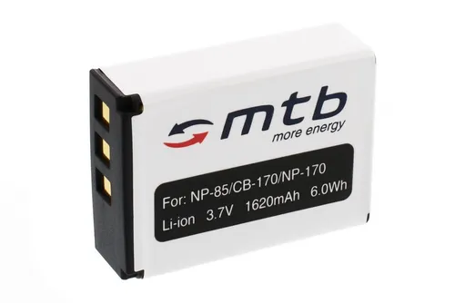 mtb more energy Akku für Fuji NP-85 / Aiptek CB-170, NP-170, Toshiba PA3985 Kamera-Akku kompatibel mit Akku-Typ Fuji NP-85 / CB-170 / NP-170 1620 mAh (3,7 V)