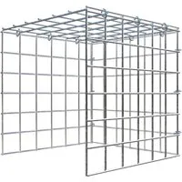 Gabiona C-Ring-Gabione-Anbaukorb Typ 4 30 x 30 x 30 cm Maschenw 5 x 5 cm