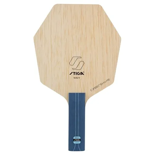 STIGA Wavy Ultra Fibre Cybershape Profi-Tischtennisholz – Geschwindigkeit & Präzision