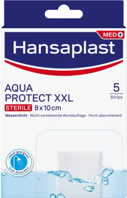 HANSAPLAST Aqua Protect Wundverband steril 8x10 cm