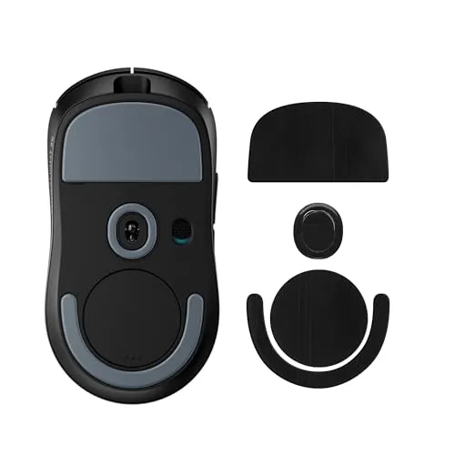 kwmobile Mouse Feet Sticker kompatibel mit Logitech PRO X Superlight 2C Ersatz Glider