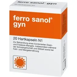 Ferro Sanol gyn Hartkaps.m.msr.überz.Pellets 20 St