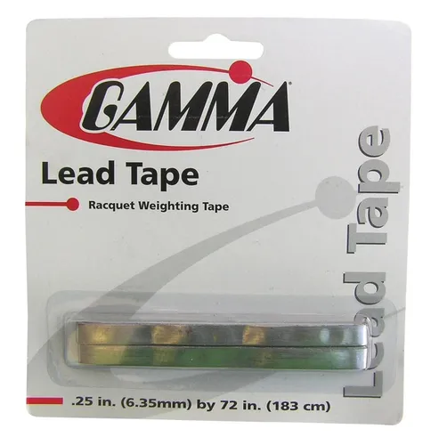 Gamma Bleiband Lead Tape für Schlägertuning (18g, 183cm) - 1 Rolle