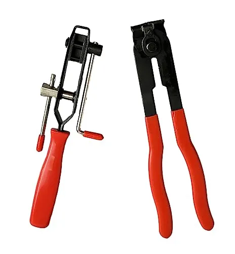 Boltza® Professionelles CV-Gelenkklemmen-Set - 2-teiliges Präzisionsschlauch-Banding-Werkzeug-Set für die Automobilwartung