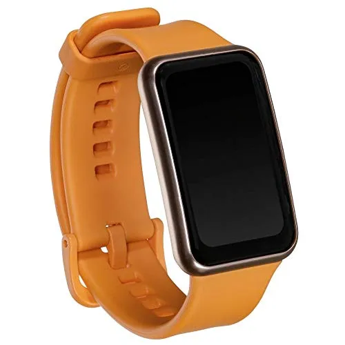 Huawei Watch Fit (Stia-B09) Cantaloupe Orange - Smartwatch mit Fitness-Tracking und 96 Sportmodi, perfekt für aktive Lebensstile und Gesundheitsüberwachung.