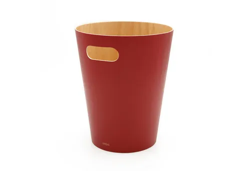 Umbra Mülleimer rot in rot von Umbra