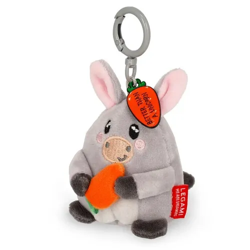 LEGAMI PLÜSCH SCHLÜSSELANHÄNGER SUPER SOFT TINY DONKEY ESEL NEU