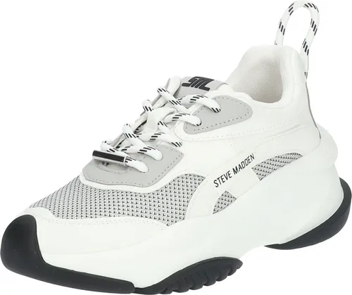 Stylischer Sneaker STEVE MADDEN mit Chunky-Sohle - Damen Sneaker aus Lederimitat und Textil, mit atmungsaktivem Mesh und massiver Chunky-Sohle für hohen Komfort und einen trendigen Look.