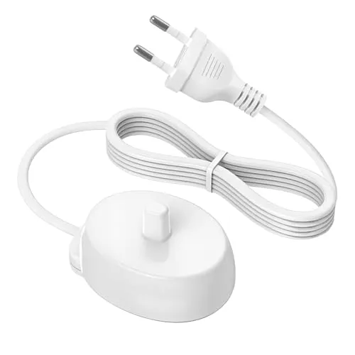 für Oral B Ladestation, Ersatz-Zahnbürsten-Ladegerät 3757 kompatibel mit Braun Oral B Elektrische Zahnbürste, für Braun Oral B iO6/iO5/iO4/iO3, Genius X, Pro 3900 3500 3000 2500 750 8900 9900