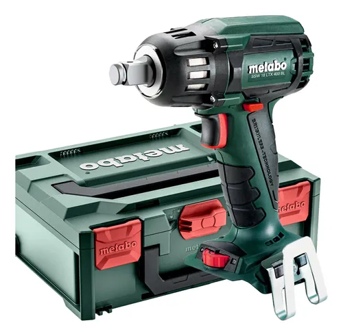 Metabo Akku-Schlagschrauber SSW 18 LTX 400 BL - Ohne Akku in MetaBox 145, kraftvoll und kompakt für professionelle Anwendungen
