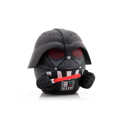 Bitty Boomers Star Wars Darth Vader Mini Bluetooth-Lautsprecher - Kompakter Bluetooth-Lautsprecher im Darth Vader Design, bietet kraftvollen Sound und passt perfekt in jede Tasche – ideal für unterwegs!