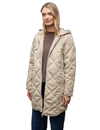 Damen Steppmantel mit Kapuze von Street One