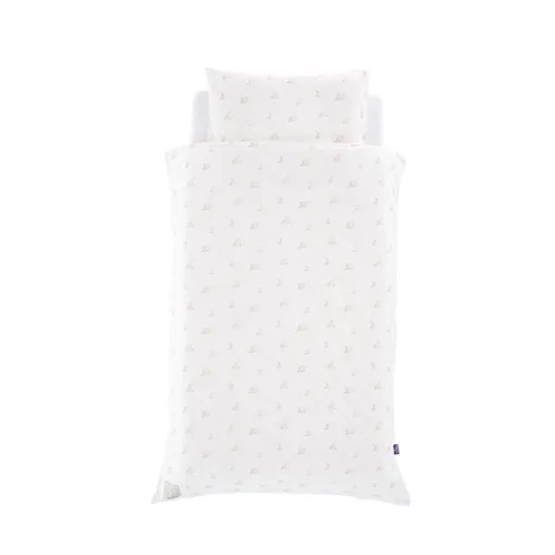 Träumeland Bettwäsche Jersey Hophop Bunny beige - Bettwäschegarnituren aus 100 % Baumwoll-Jersey, besonders weich und hautfreundlich für süße Träume.