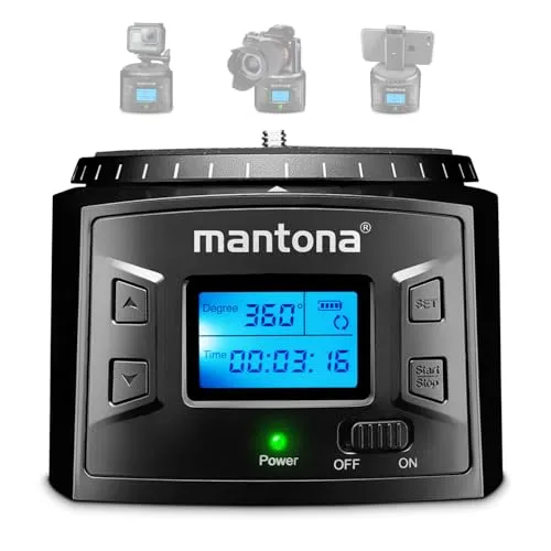 Mantona Elektrischer 360° Panoramakopf