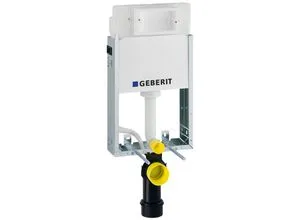 Geberit Kombifix Element Wand-WC 108 cm - Sanitärinstallation mit Delta UP-Spülkasten, ideal für eine platzsparende und elegante Badgestaltung.