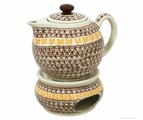 Kaffee- & Teekannen Rot von Bunzlauer Keramik