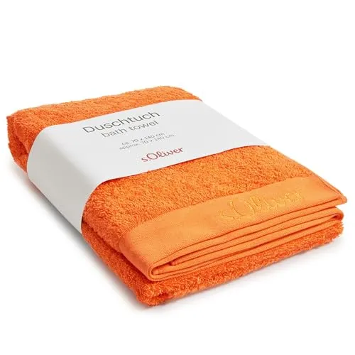 s.Oliver Duschtuch 70x140 cm in orange von s.Oliver