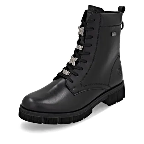 Remonte Schnürstiefelette Outdoorboots - Wanderschuhe mit wasserabweisender TEX-Membran, ideal für Outdoor-Aktivitäten und modisch zugleich. Größe 38, atmungsaktiv und wärmend für höchsten Komfort.