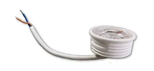 LED Leuchtmittel Modul Dimmbar 5W 230V GU10 warmweiss geeignet für GU10 Einbaurahmen Spots - geringe Einbautiefe von nur 35 mm