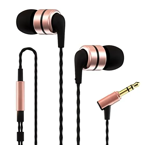 SoundMAGIC E80 Kabelgebundene Ohrhörer - Kopfhörer mit hervorragendem Bass und geräuschisolierender In-Ear-Passform für maximalen Tragekomfort, ideal für Musikliebhaber.