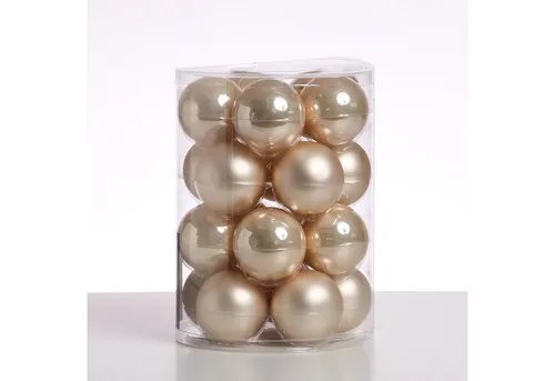 Weihnachtsbaumschmuck Beige von Marelida