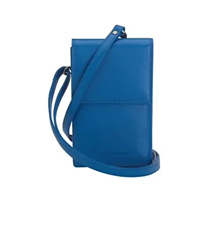 Josephine Osthoff Handy Umhängetasche aus 100% Echtleder - Umhängetaschen: Handgemacht mit RFID Schutz, ideal für Smartphone und Karten, vereint Stil und Funktionalität.