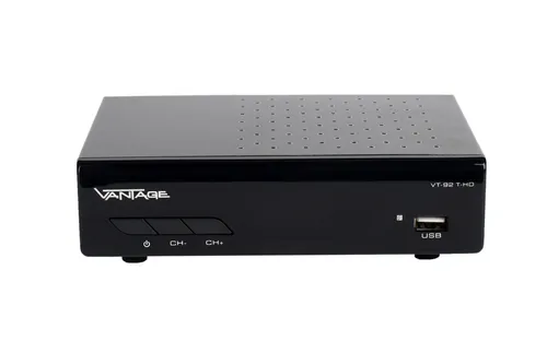 Vantage VT-92 DVB-T2 HD Receiver in schwarz von Vantage