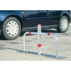 Sperrb.H.500mm silber mit rotem Reflexstreifen von Urbanus GmbH