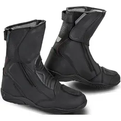 SHIMA Terra Damen Motorrad Stiefel - Wasserdicht und stylisch - Motorradstiefel aus beschichtetem Leder mit NextDryTM Membran für optimalen Wetterschutz und zwei seitlichen Reißverschlüssen für einfachen Einstieg.