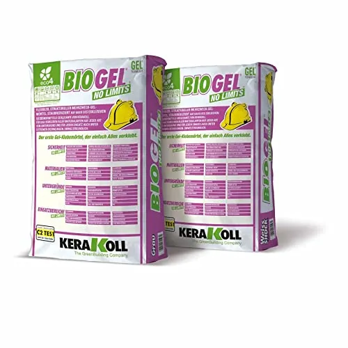 Gel-Mörtel Mehrzweck Flexkleber Biogel® No Limits - 25 kg