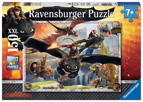 Drachenzähmen leicht gemacht. Puzzle 150 Teile XXL