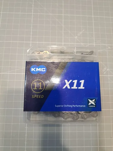 KMC Schaltungskette X11 R 1/2' x 11/128', 118 Gl.