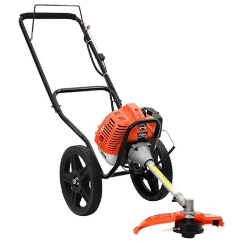 vidaXL Freischneider mit Rädern 52 cm³ 1,45 kW - Effizienter Freischneider für Gartenarbeiten mit leistungsstarkem 52-cm³-Motor. Die Räder und der ergonomische Griff ermöglichen mühelose Manövrierbarkeit und Komfort bei längeren Einsätzen.