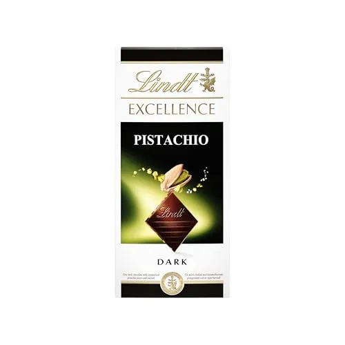 Lindt Tafelschokolade Excellence Pistazie, 100g in schwarz von Lindt