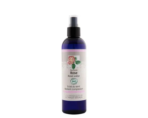 Laboratoire du Haut-Ségala Gesichtswasser BIO Blumenwasser 250 ml, Als Make-up-Entferner mit Sesam- oder Aprikosenöl (50/50) mischen