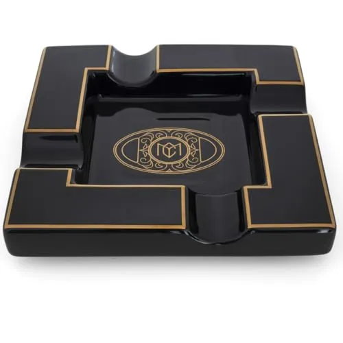 Aschenbecher Schwarz von Mondo Cigar