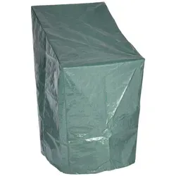Woltu Gartenmöbel-Schutzhülle für Gartenstuhl 65x65x120/80cm - Sitzgruppen-Schutzhüllen aus robustem, UV-beständigem Polyethylengewebe, schützt Ihre Möbel vor Witterungseinflüssen und Schmutz mit sicherem Windschutz durch eingearbeitete Kordel.