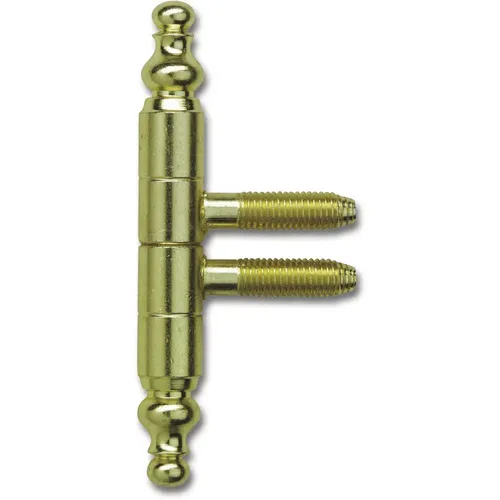 OTLAV Stil Einbohrband, Band-ø 11 mm, Zink vermessingt